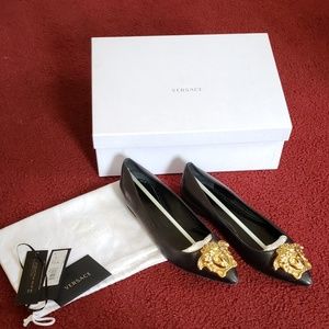 Versace Palazzo Ballerina Flats